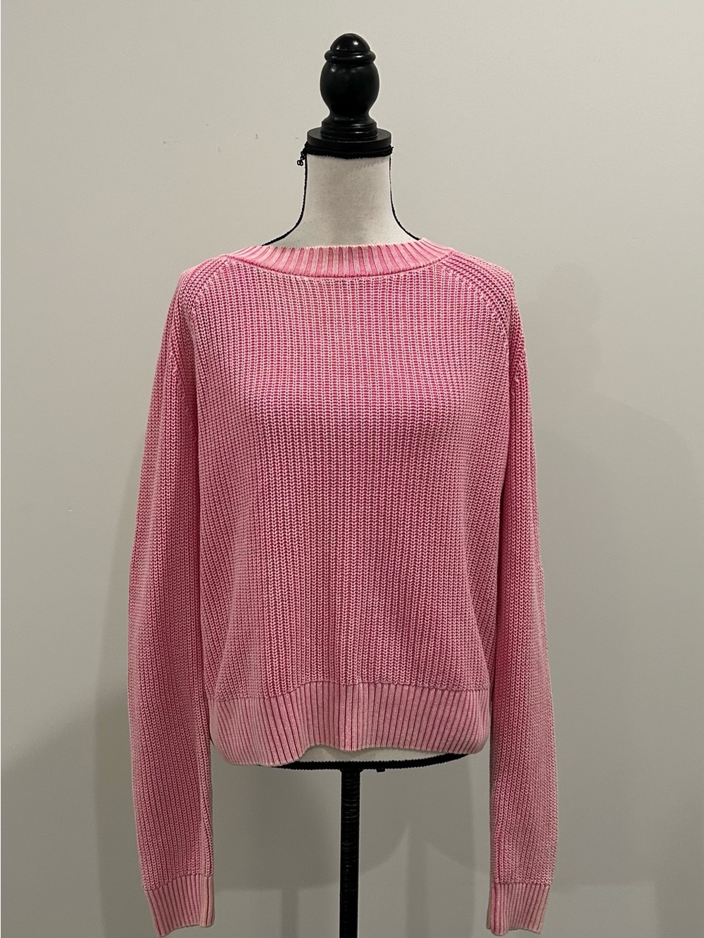 Dip Faded Crewneck Sweater